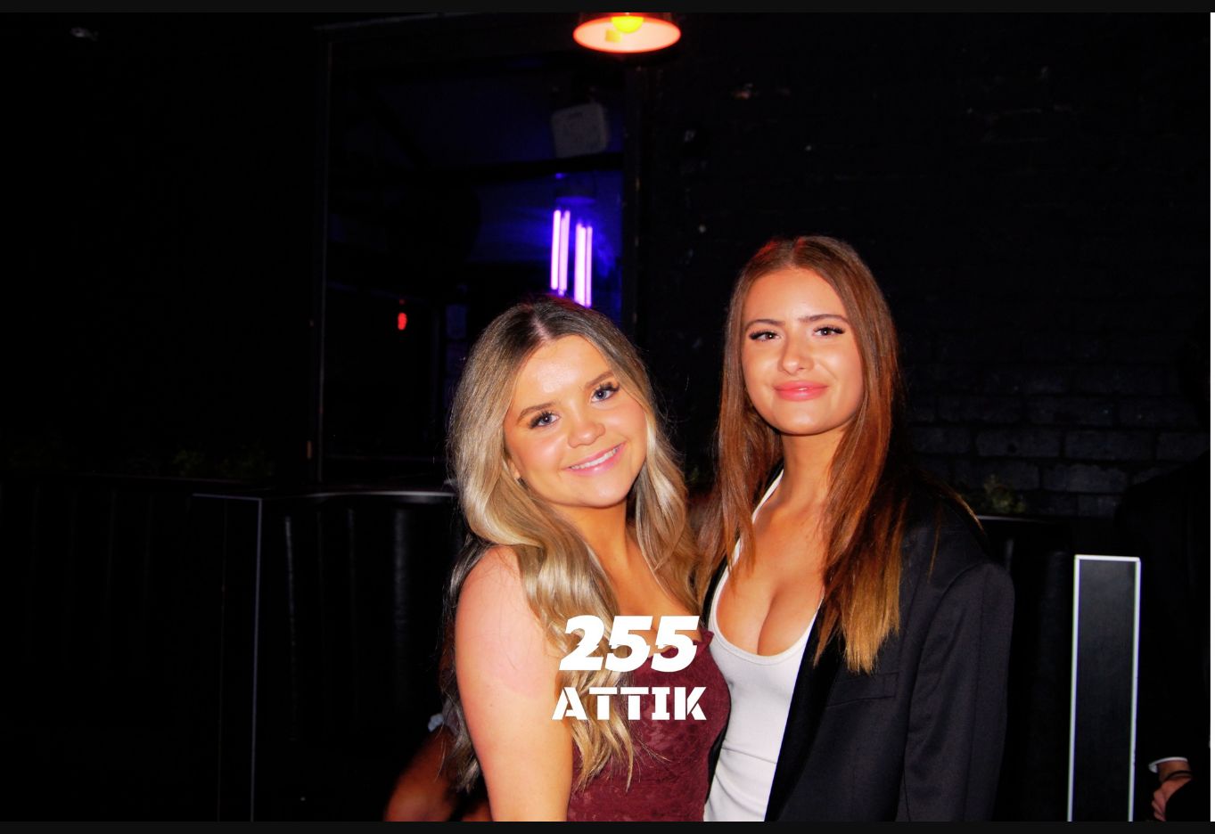 Friends enjoying a night at ATTIK